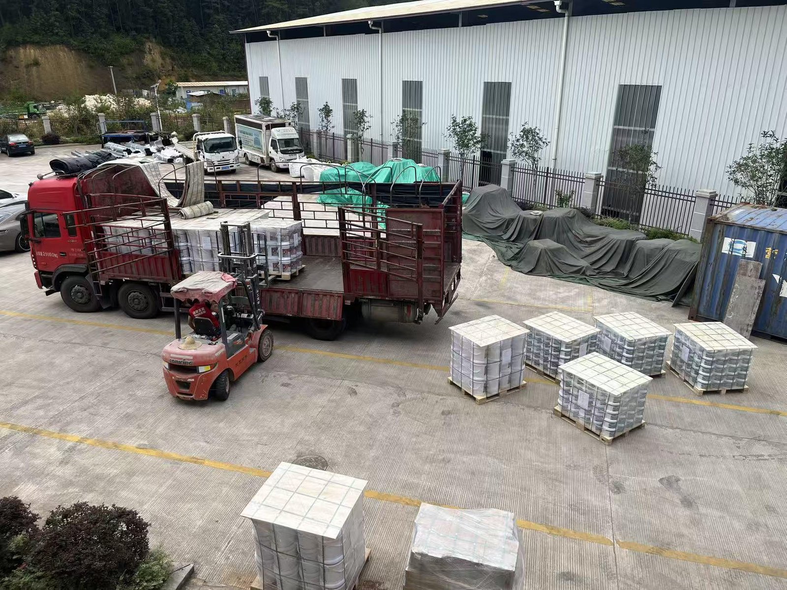 Loading area