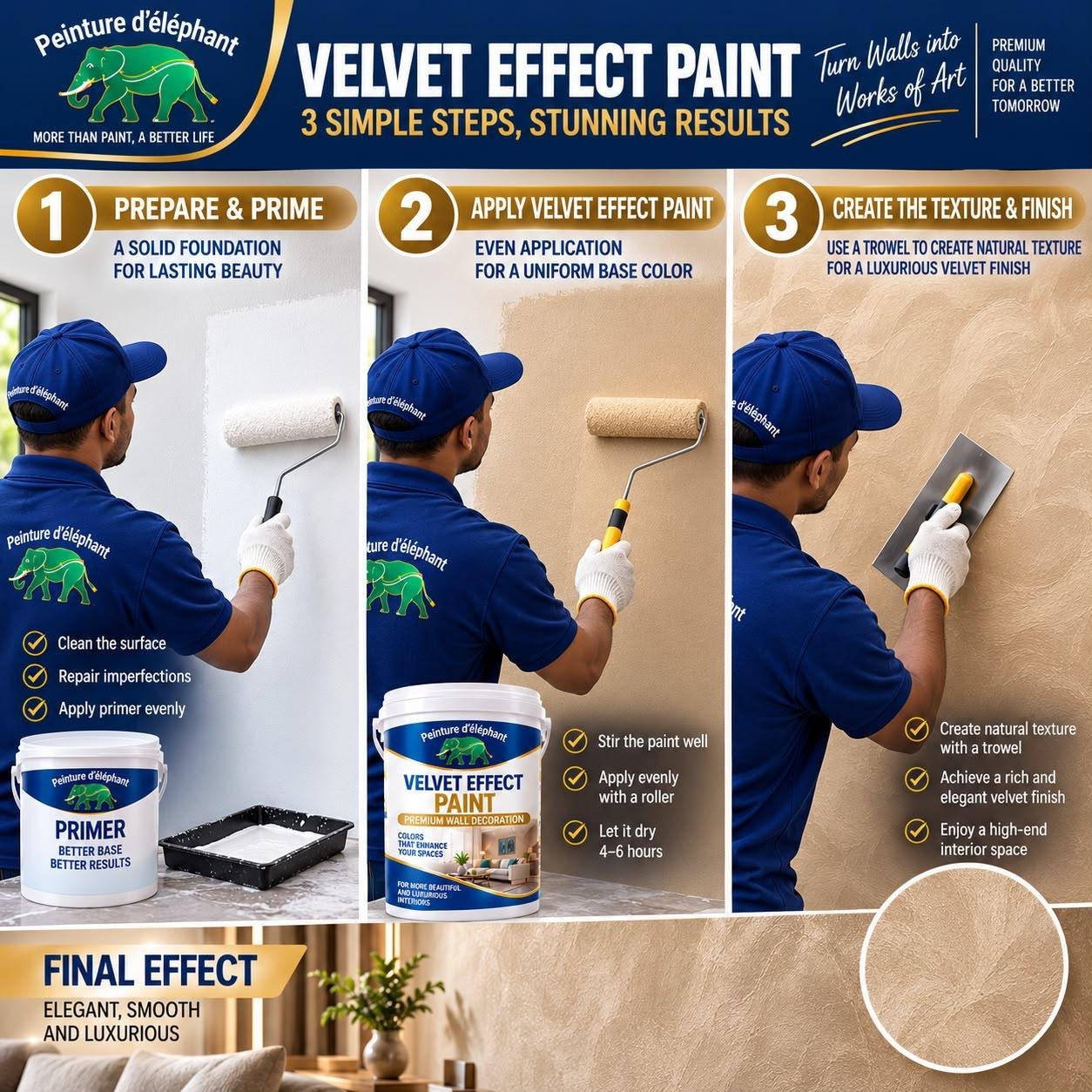 VELVET EFFECT PAINT