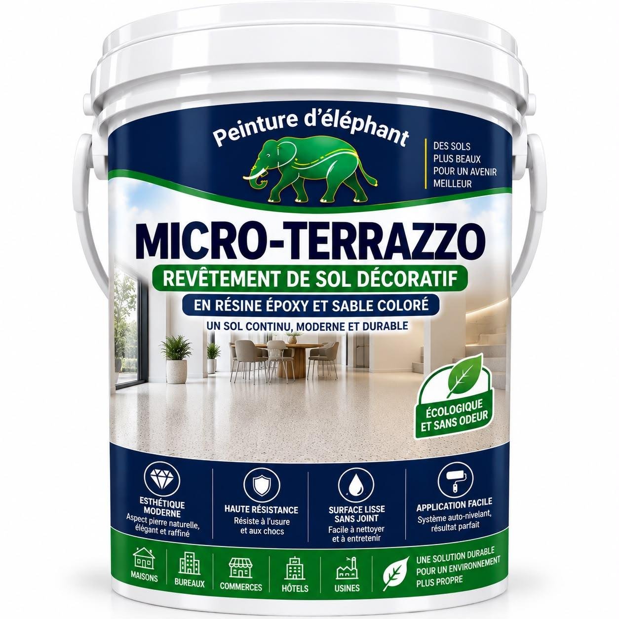 MICRO-TERRAZZO FLOOR COATING